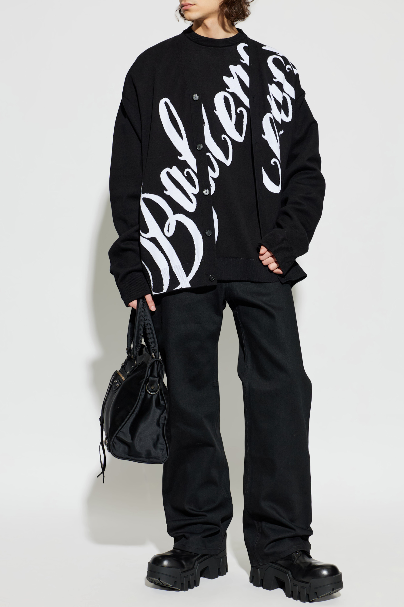 Balenciaga Sweater with logo | Men's | Vitkac